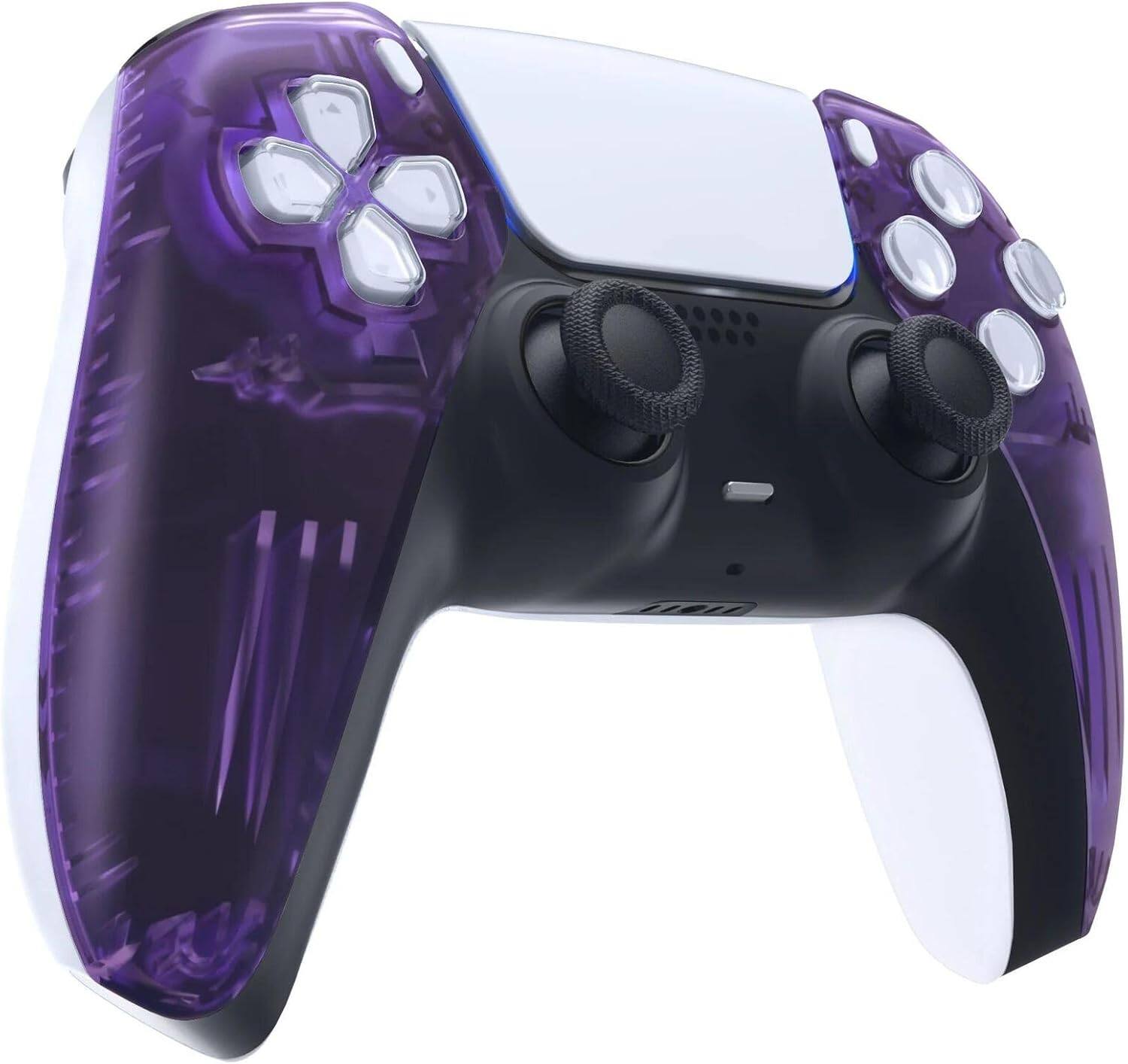 Left. ProControllers - Custom Wireless Controller for PS5 - Clear Purple.