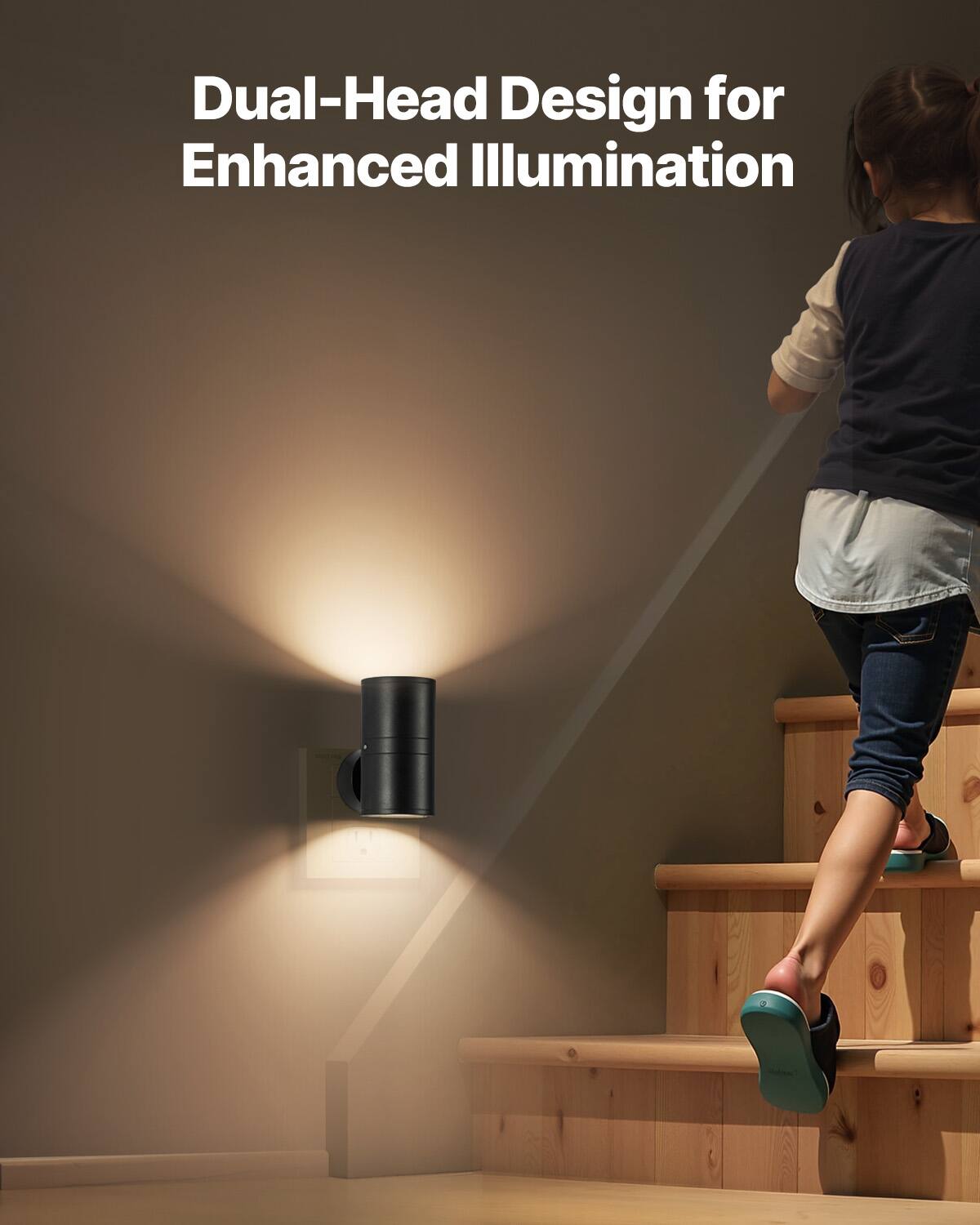 Dual-Head Design for Enhanced Illumination