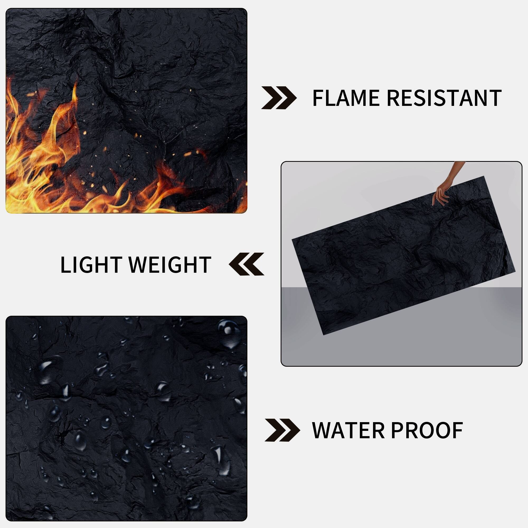 FLAME RESISTANT  
LIGHT WEIGHT  
WATER PROOF