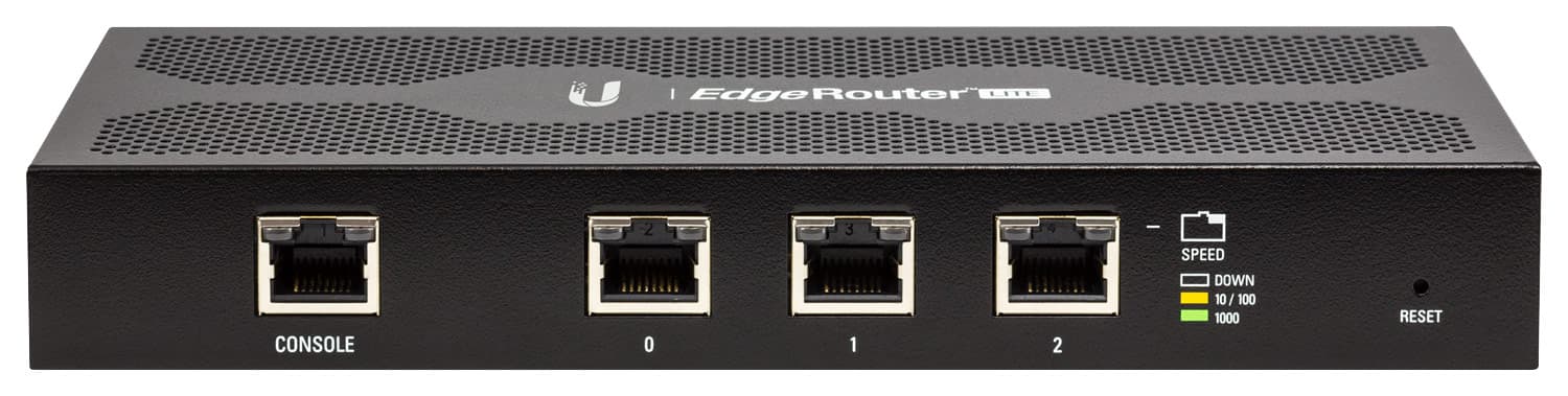 Best Buy: Ubiquiti EdgeRouter Lite 3-Port Ethernet Router Black