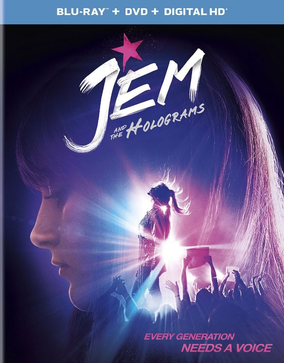  Jem and the Holograms [Includes Digital Copy] [Blu-ray/DVD] [2 Discs] [2015]