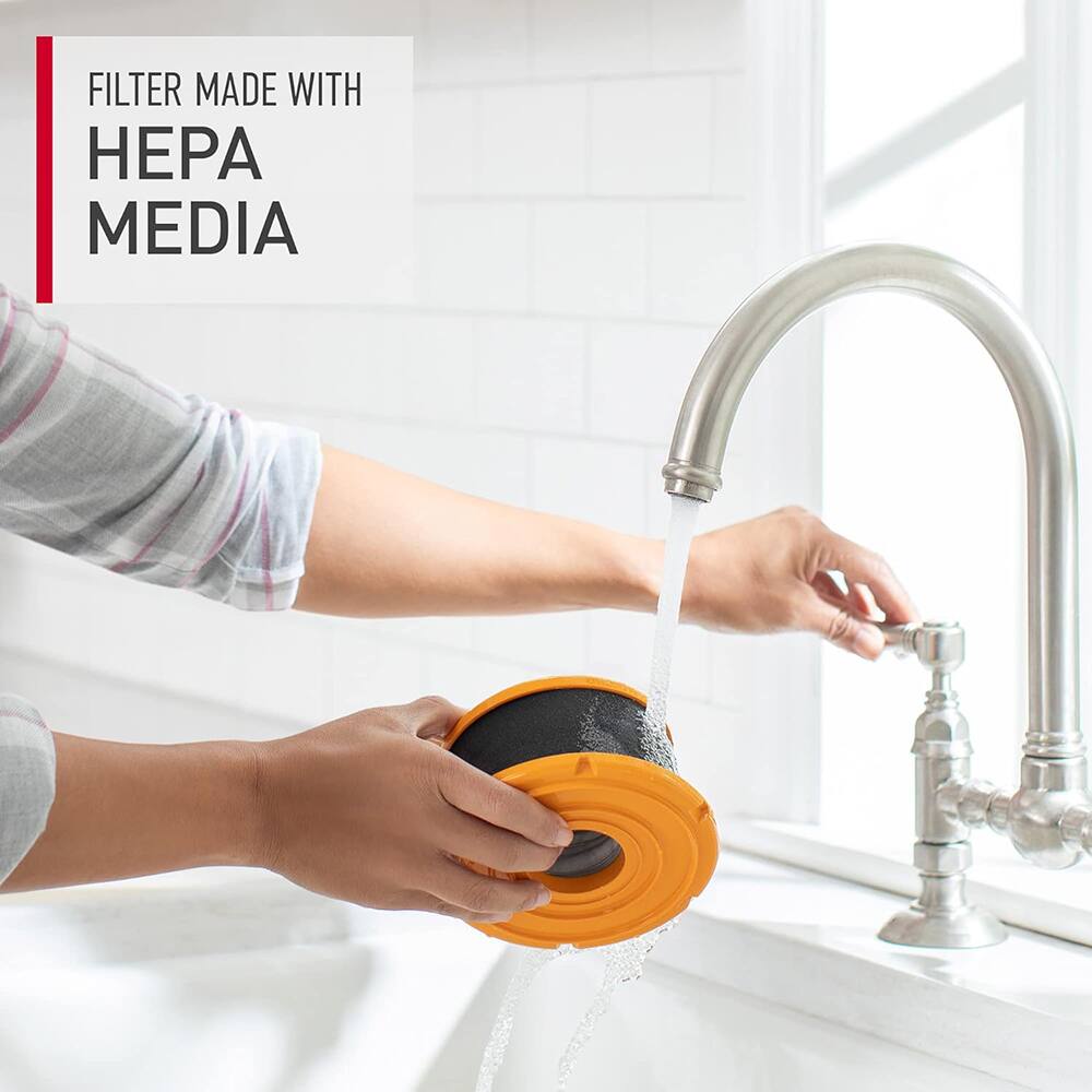 FILTER MADE WITH  
HEPA MEDIA