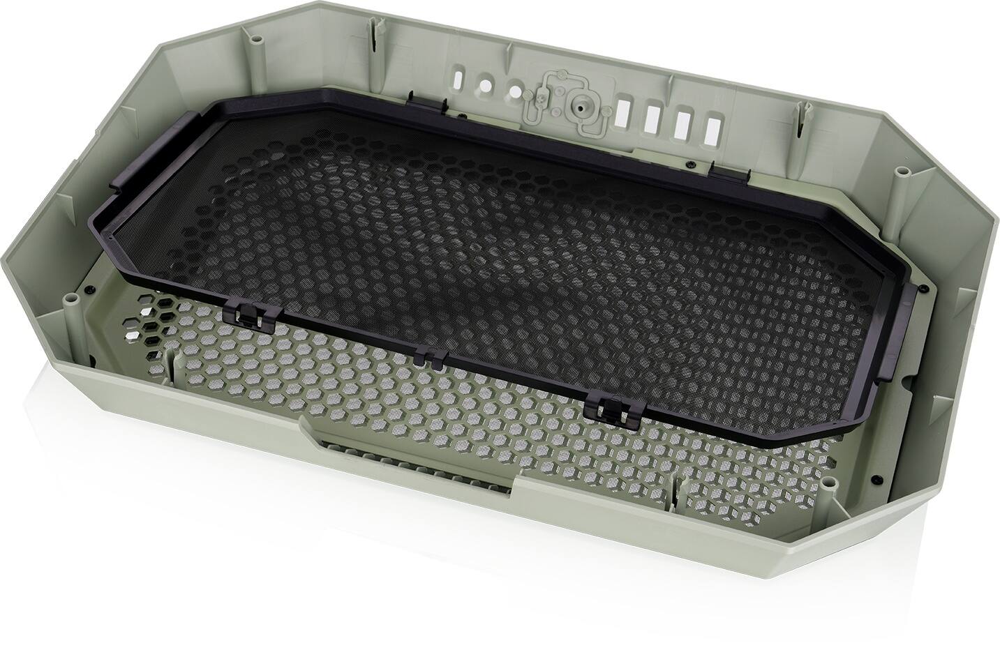 Alt View 25. Thermaltake - Tower 600 Mid Tower ATX PC Case - Matcha Green.