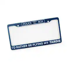 PUBLIC BOX
POLICE CALL
I'D RATHER BE FLYING MY TARDIS