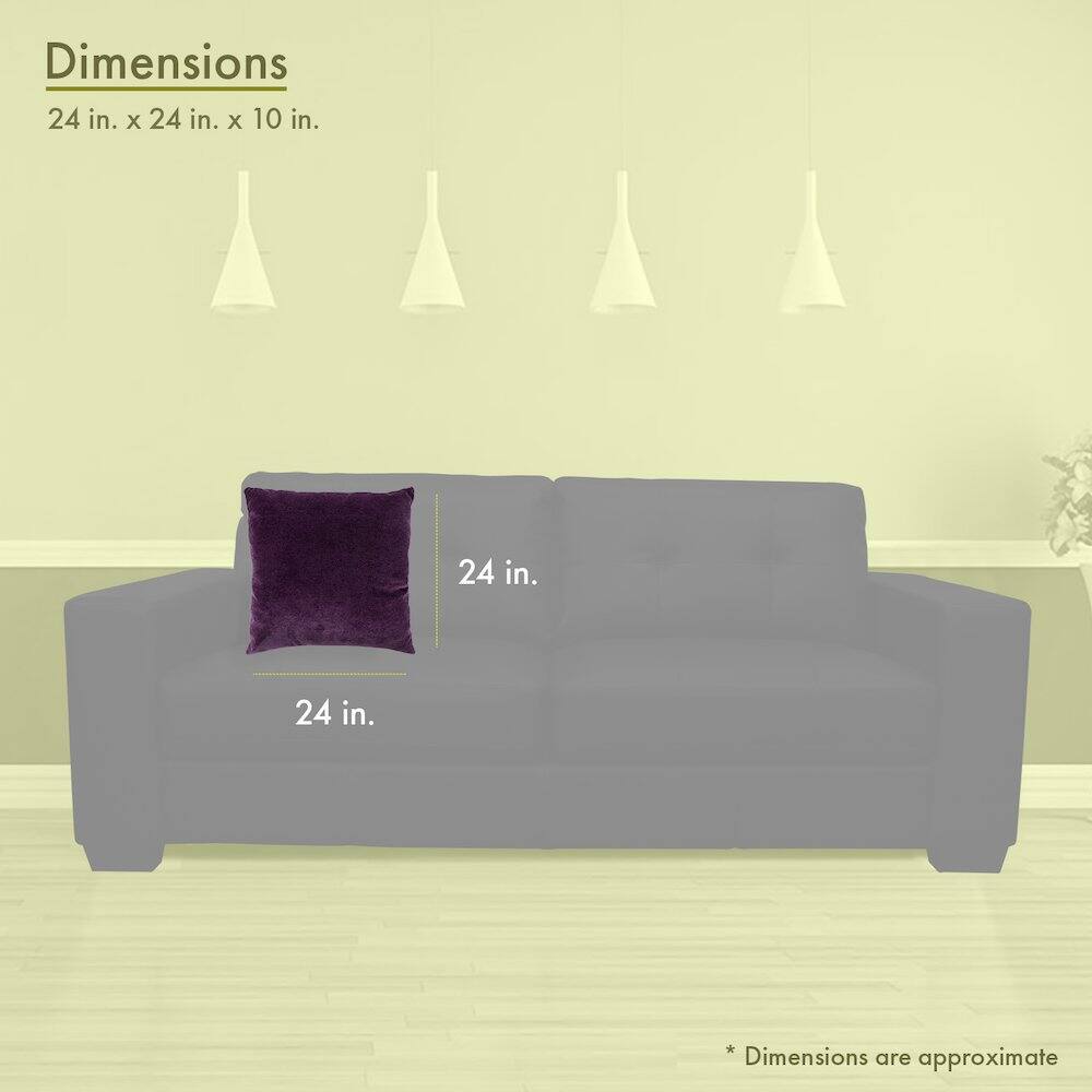 Dimensions  
24 in. x 24 in. x 10 in.  

24 in.  
24 in.  

* Dimensions are approximate