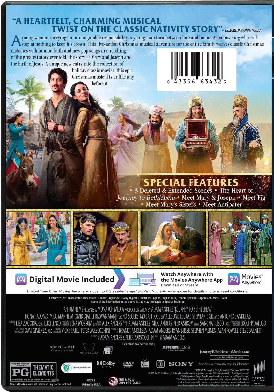 Alt View 1. Journey to Bethlehem   - BLU-RAY.