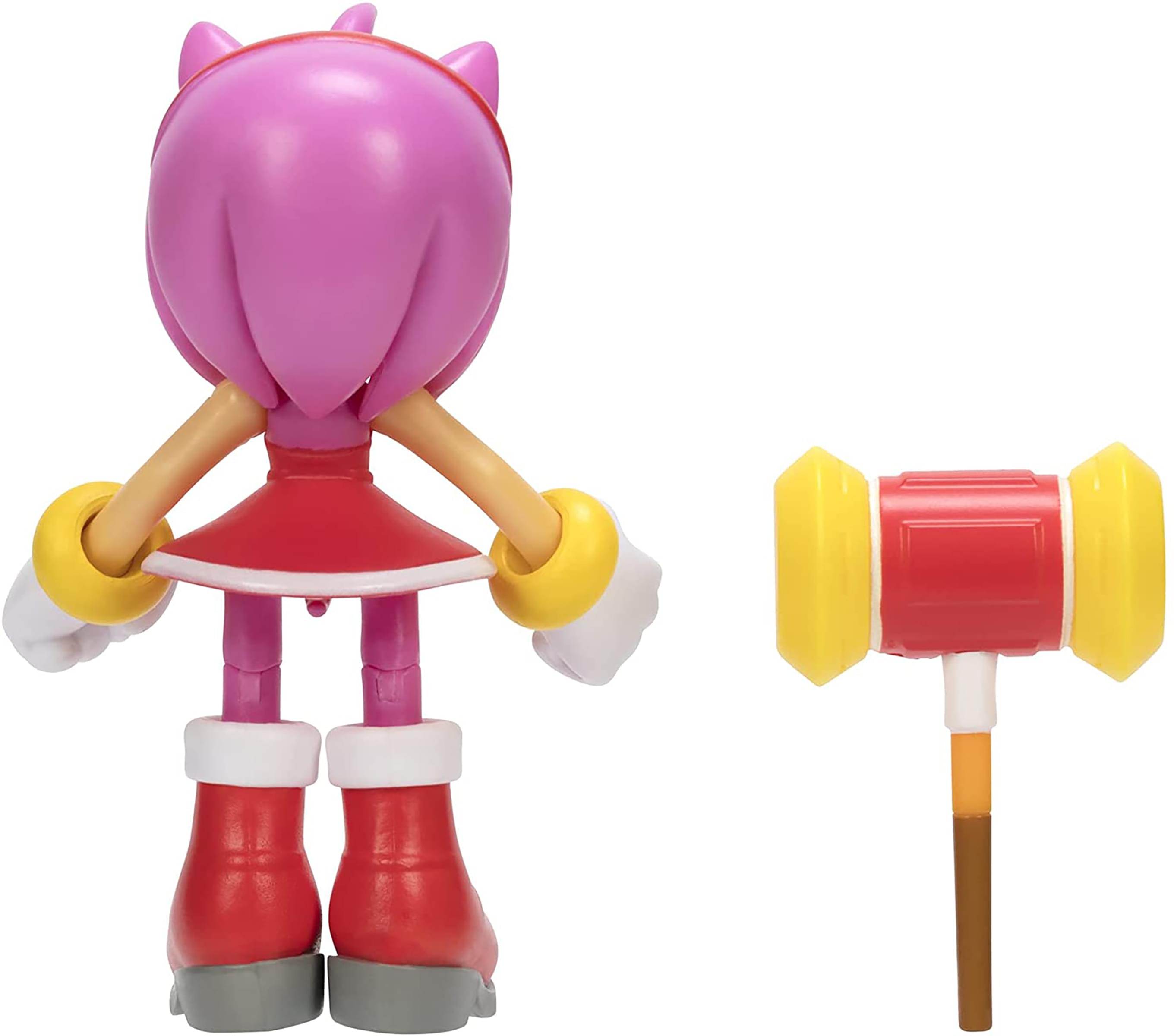 Alt View 1. Jakks Pacific - Sonic the Hedgehog 4 Inch Figure | Modern Amy with Hammer - Red.