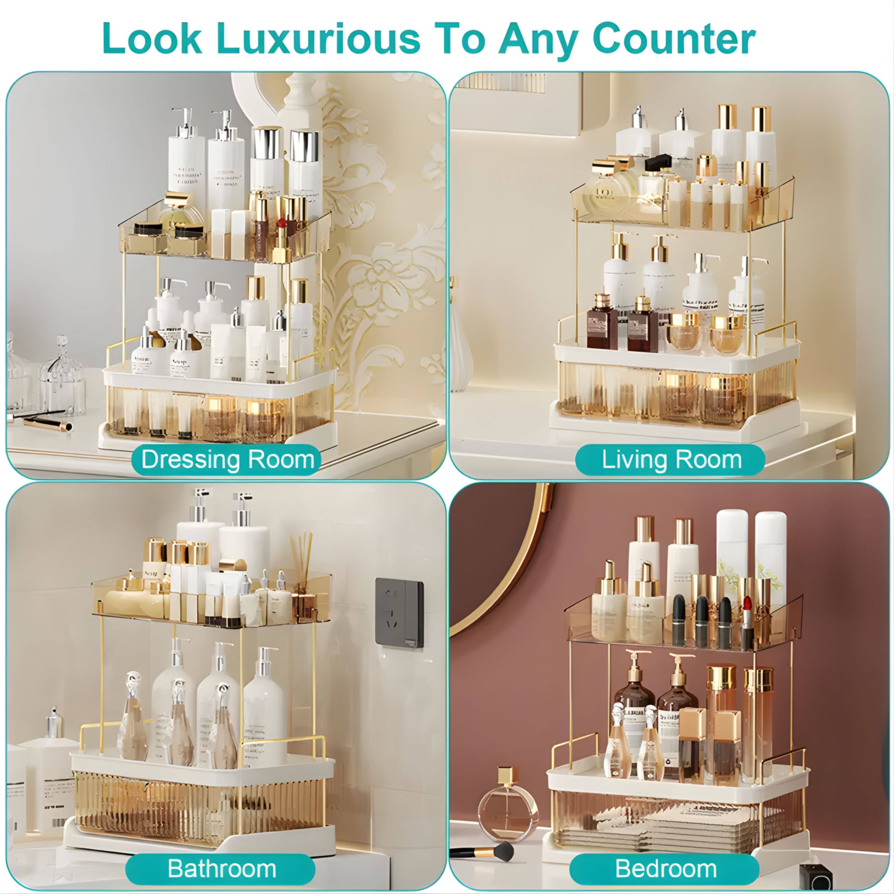 Look Luxurious To Any Counter

- Dressing Room
- Living Room
- Bathroom
- Bedroom