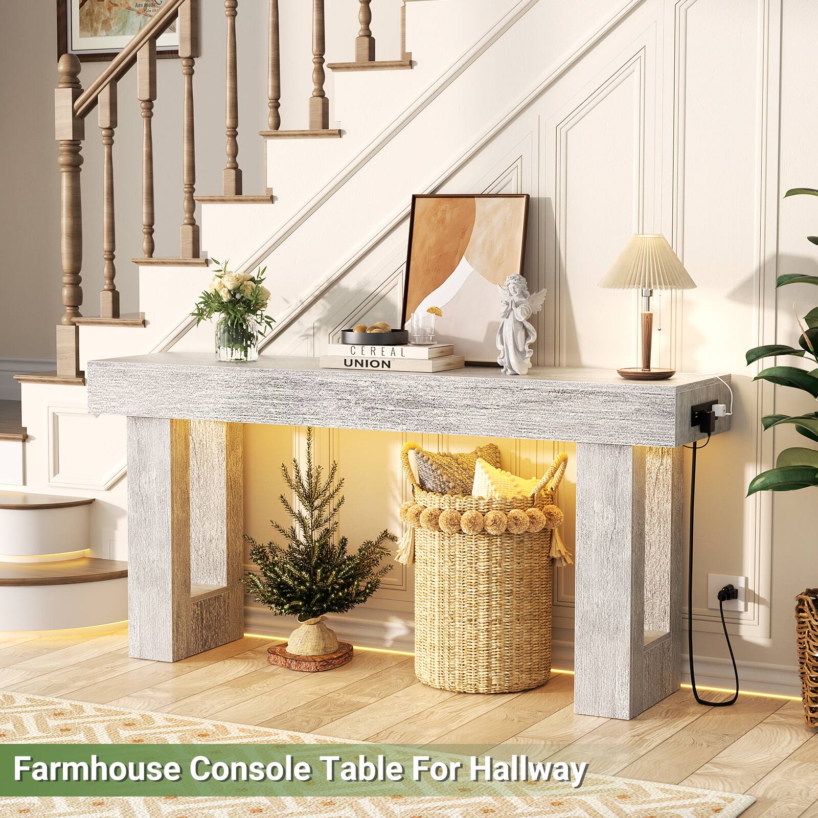 WE - CEREAL UNION Farmhouse Console Table For Hallway

Farmhouse Console Table For Hallway