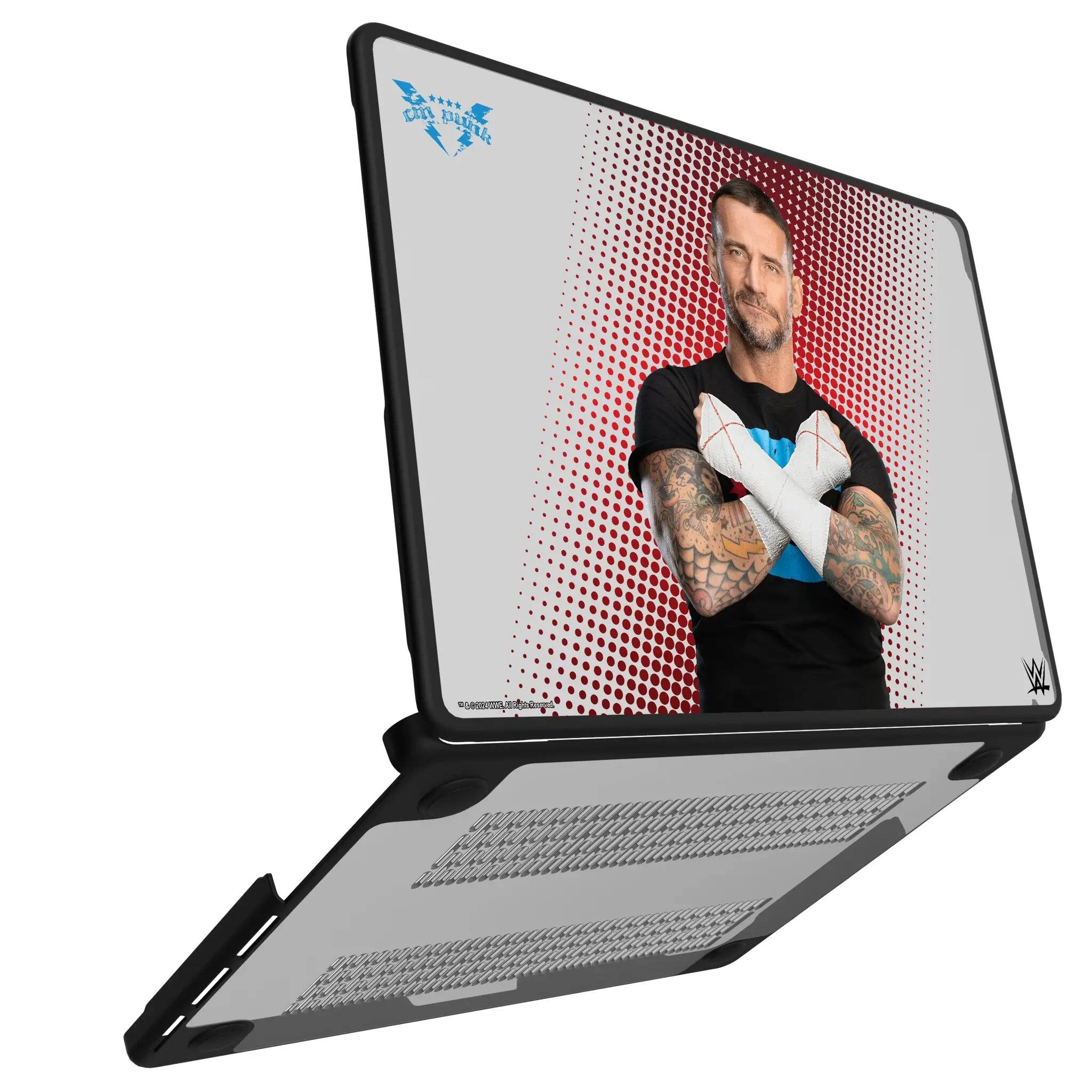 Angle. Keyscaper - WWE Superstar Laptop Case - Apple MacBook Pro 16-inch (2021)/(2023) - CM Punk.