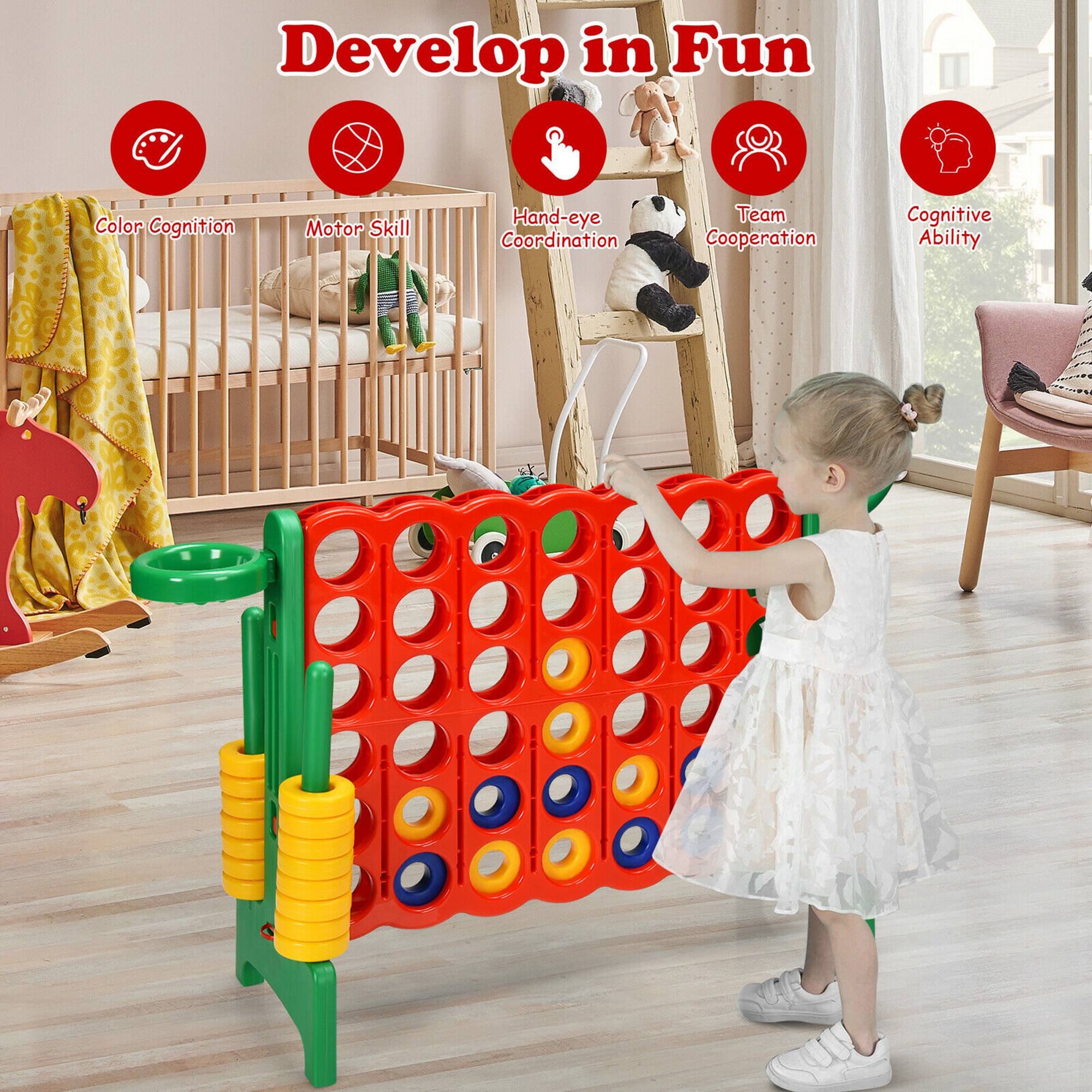Develop in Fun

- Color Cognition
- Motor Skill
- Hand-eye Coordination
- Team Cooperation
- Cognitive Ability