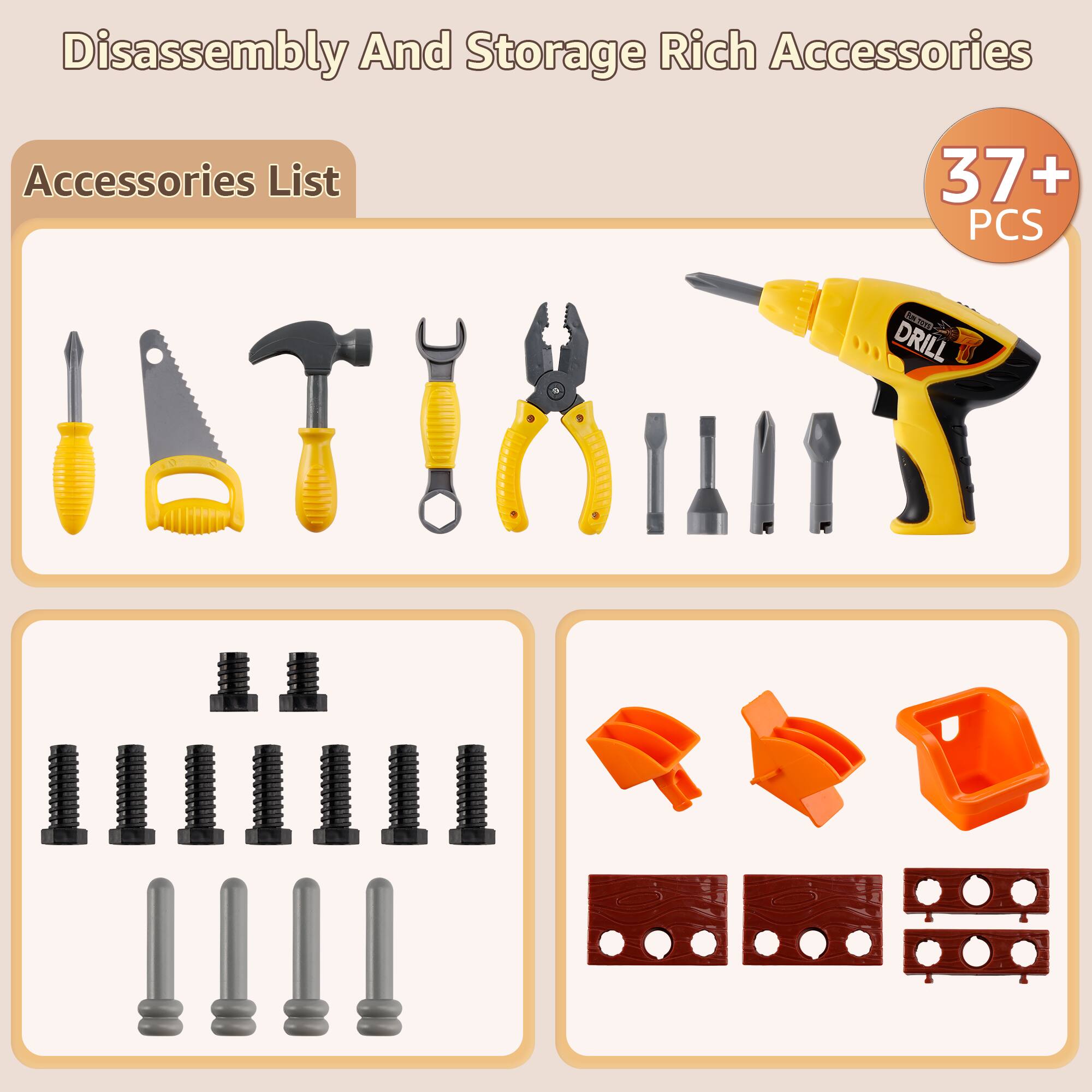 Disassembly And Storage Rich Accessories

Accessories List

37+ PCS