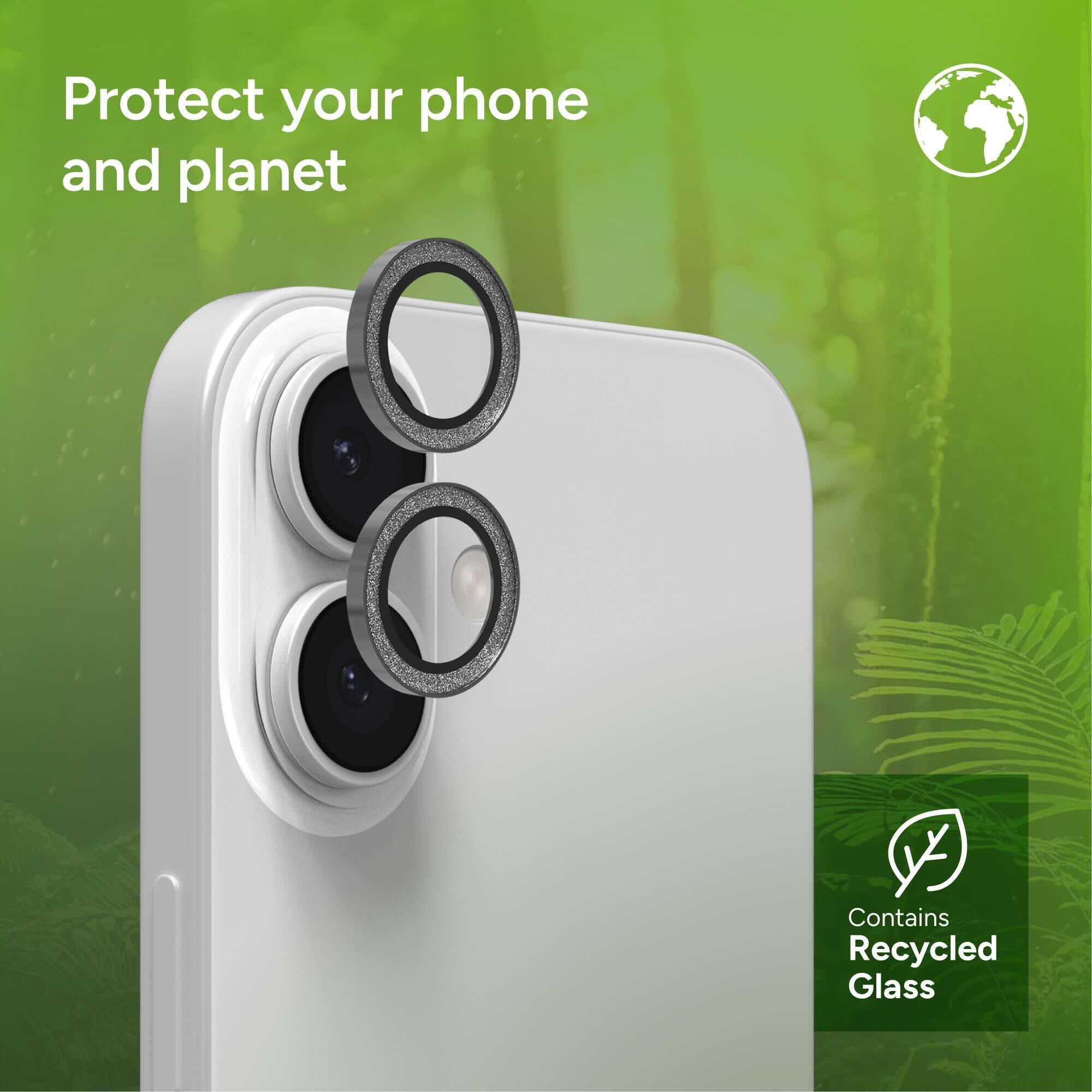 Protect your phone and planet

Contains Recycled Glass