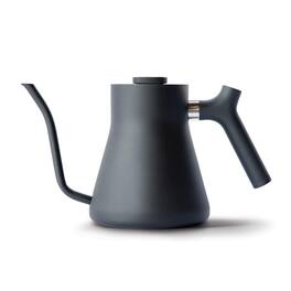Dapper Styles - Stagg Stovetop Pour-over Coffee And Tea Kettle - Gooseneck Teapot With Precision Pour Spout Built-in Matte - Matte Black