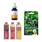 Vitamin P Serum
Professional formula with tea tree extracts
37ml 0.2oz
PURSONIC
Oil control Tea Tree
SHEET MASK
Professional formula with tea tree extracts for deep cleansing & control oil for your skin
CARE SKIN SOOTHING
5 SHEET MASKS
5 x 25ml e 0.8 fl.oz
15 MIN
Raspberry Radiance
Cherry Vanilla Bliss
Citrus Crush Glow