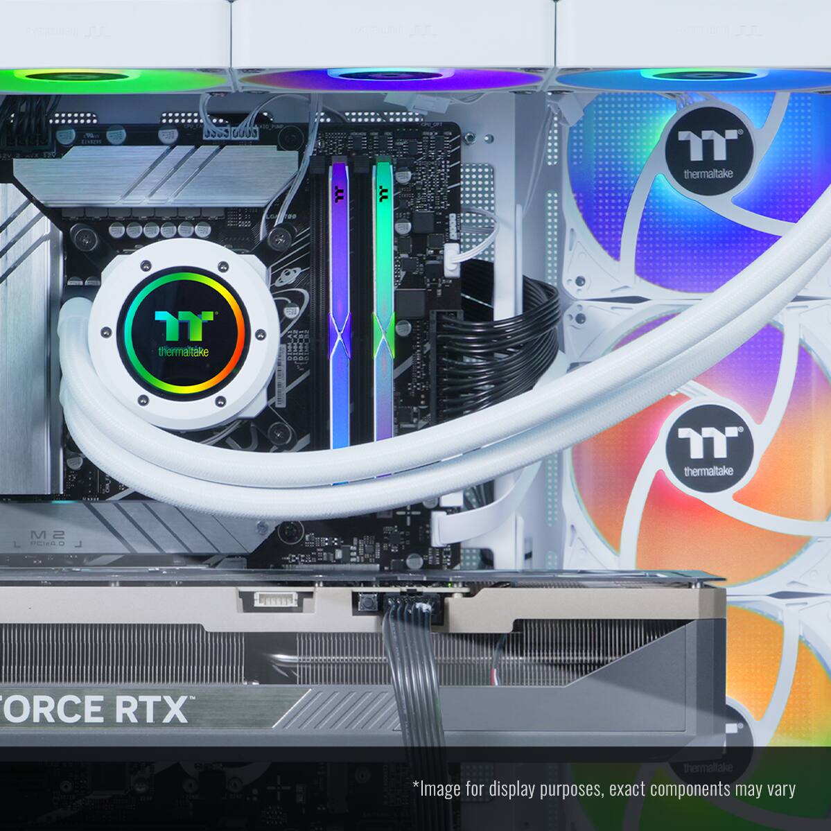 thermaltake thermaltake M2 L PERFORMANCE FORCE RTX thermaltake *Image for display purposes, exact components may vary