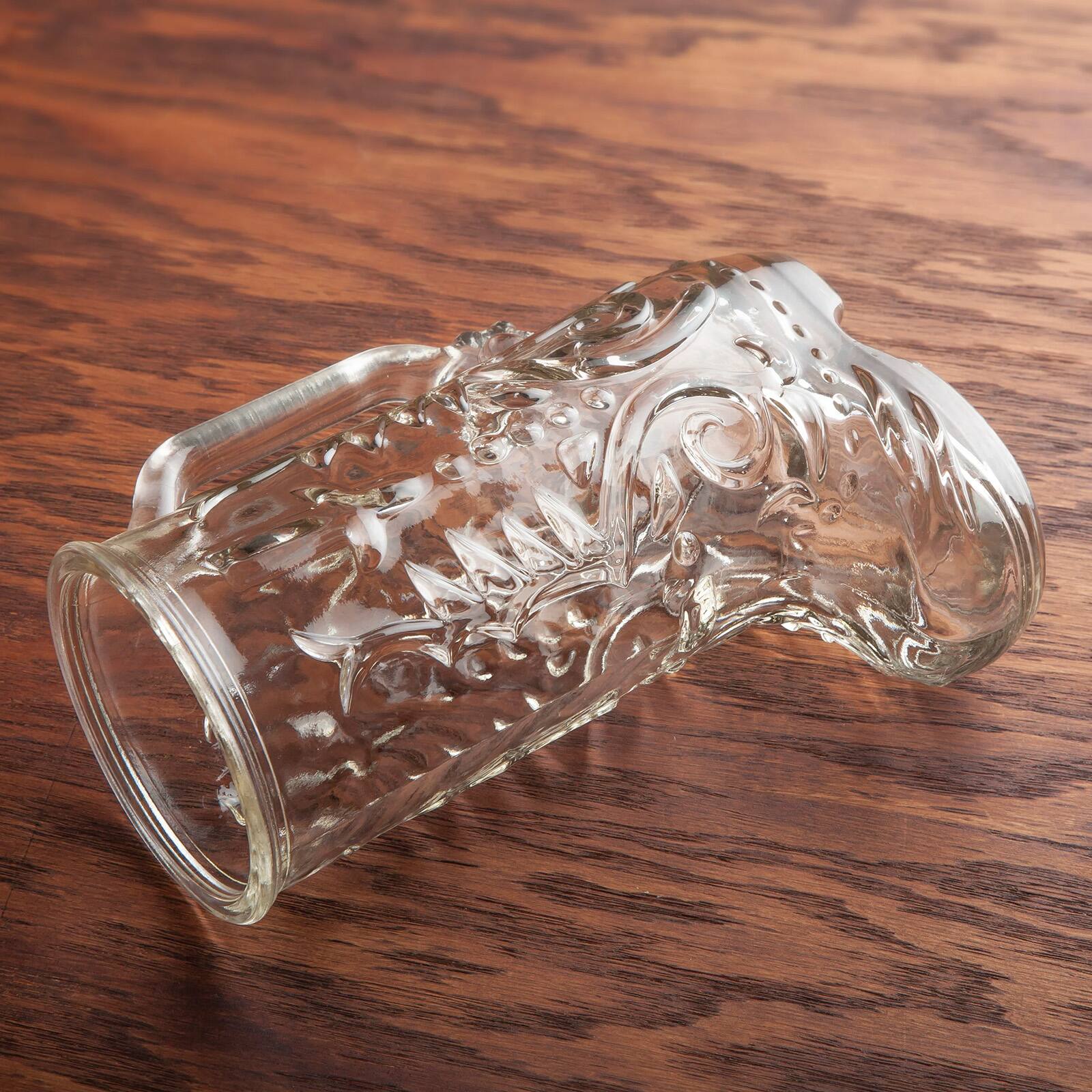 Alt View 2. Final Touch - Wild West Boot Glass, 22 oz / 650 ml, Clear Glass - Clear.