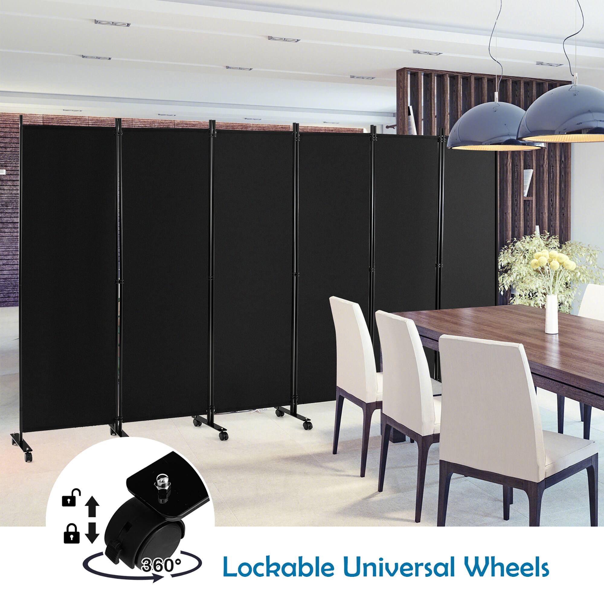 360° Lockable Universal Wheels