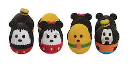 Disney - Mickey and Friends Version 2 Handmade by Robots Mini Vinyl Figure 4-Pack - Red