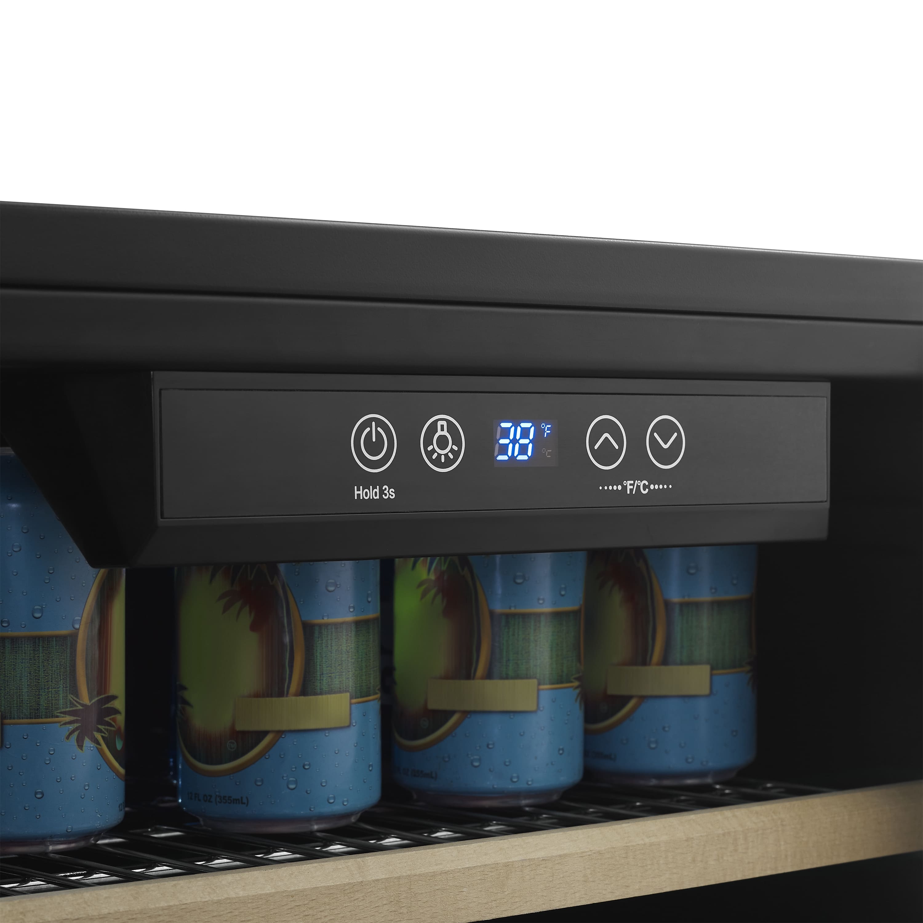 The text on the image reads: "F/C Hold 3s 2R 305mL."