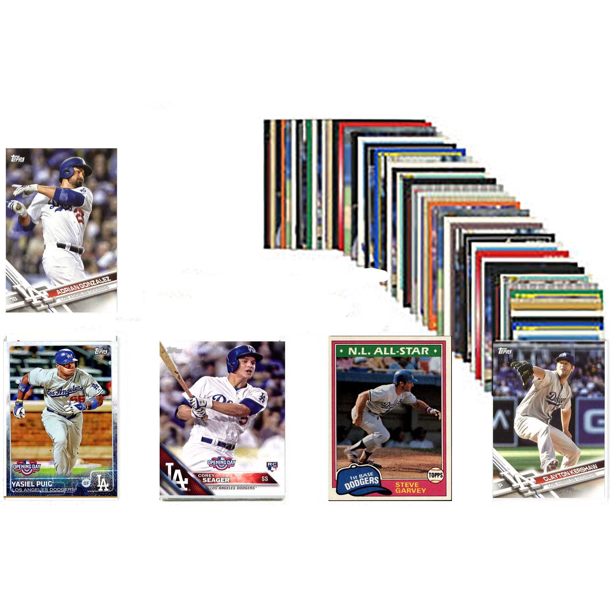 C&I Collectibles - Los Angeles Dodgers Trading Card 50-Count Set - Multicolor price history on PriceWatchPro