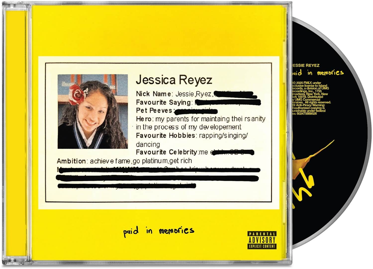 Jessie Reyez | | Paid In Memories | COMPACT DISCS | CD | Best Buy