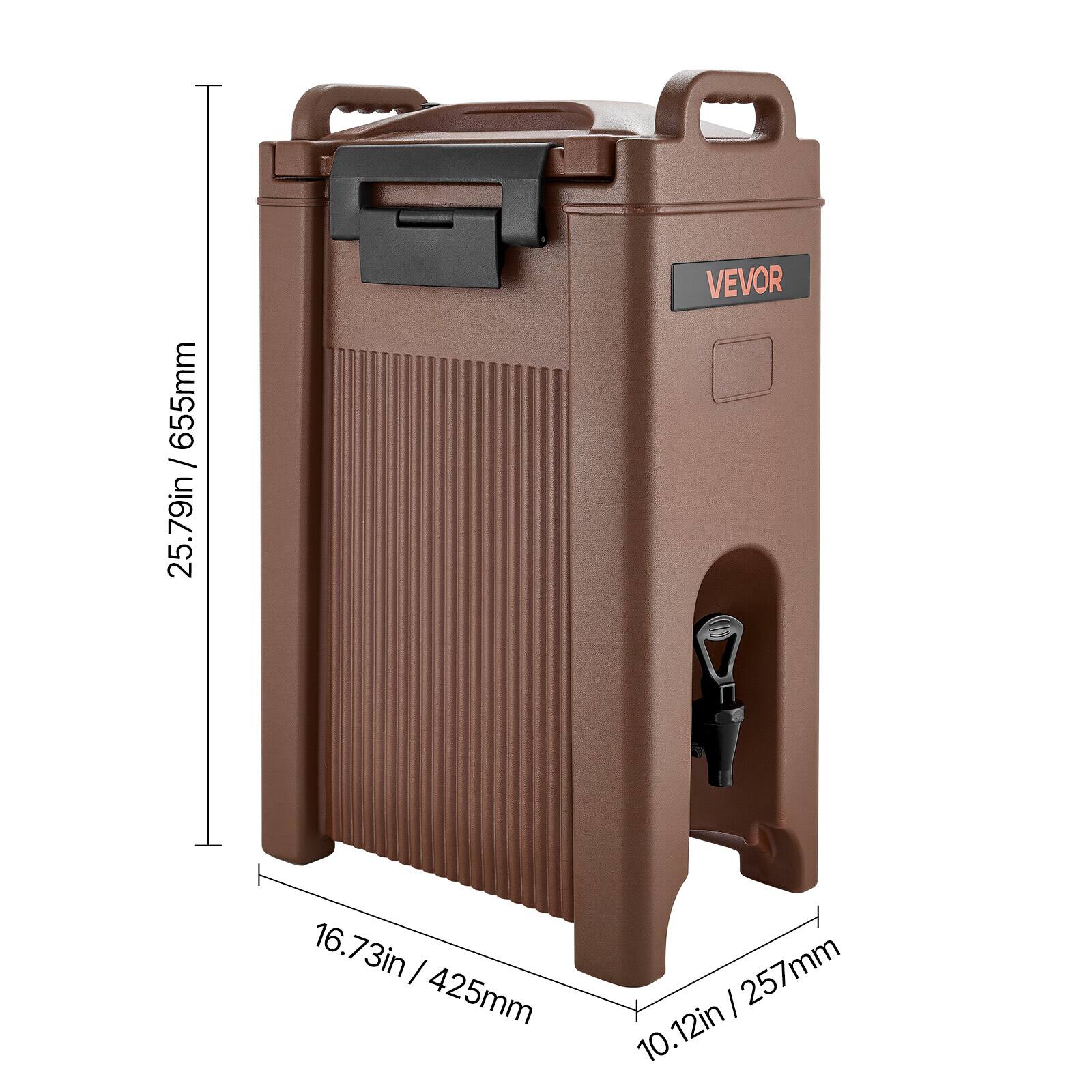 5.79in / 655mm / 25.79in  
VEVOR  
16.73in / 425mm  
10.12in / 257mm