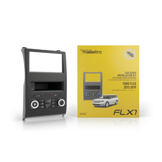 CoMALrE Chum - Maestro Car Radio Installation Kit (KIT DE INSTALACIÓN AUTORADIO) for Ford Flex 2013-2019 - KIT-FLX7-TXJ