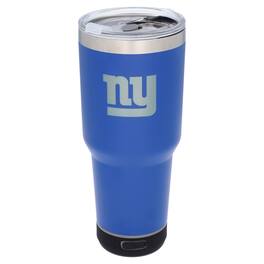 The Memory Company - New York Giants 30oz. Stainless Steel LED Bluetooth Tumbler - Multicolor