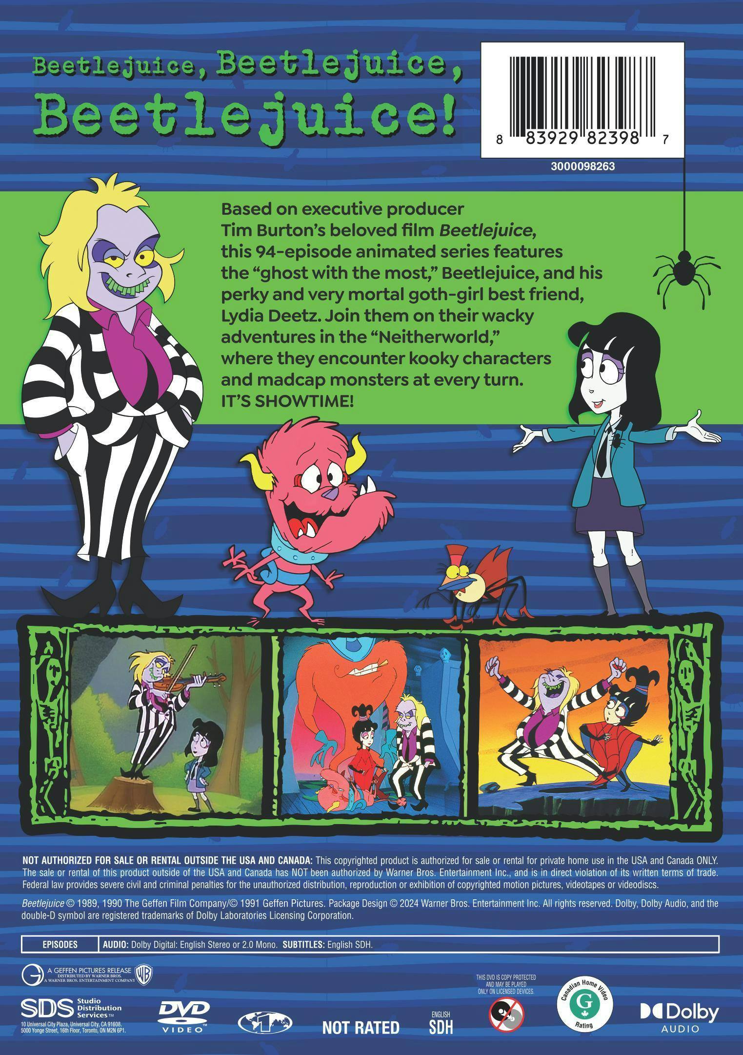 Back. Beetlejuice: The Complete Series [DVD].
