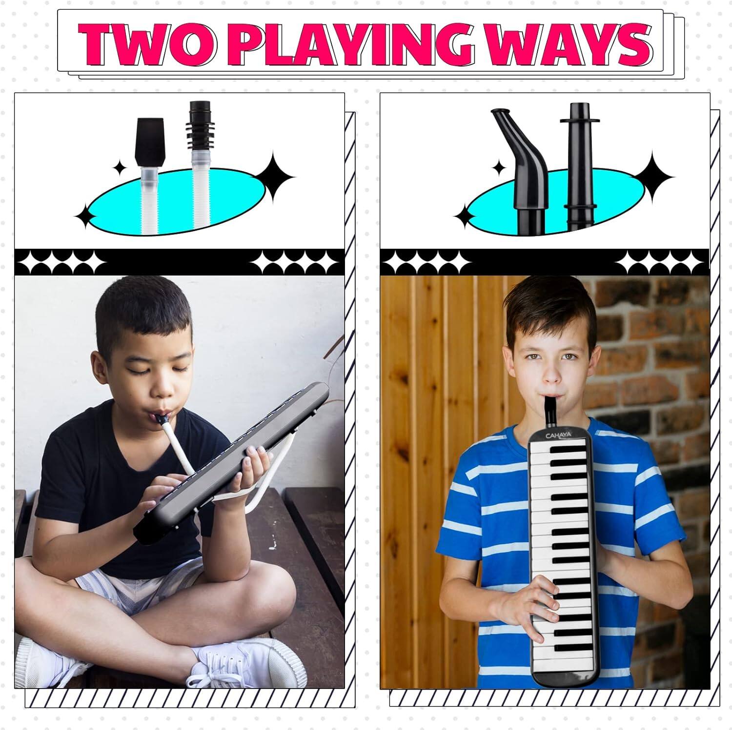 TWO PLAYING WAYS