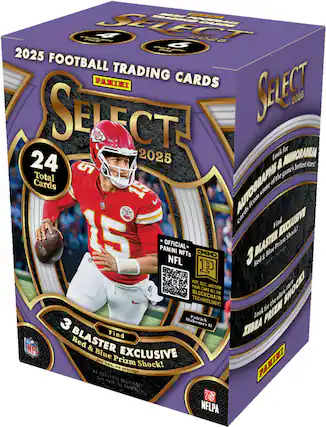 - SHLey 2 2000 M 6 2025 FOOTBALL TRADING CARDS FANINI SELECT 2025 SELECT 2025 Look MEMORABILIA for 24 5 A game bottest starK Total of the Cards 15 AUTOGRAPHS some from 2 cards 15 Find DXCUSM Shock! PANINI OFFICIAL* BLASTER Prizin NFTs GDO & Blue NFL P Red BUY. SELL YOUR CARD AUCTION uftra-rare SHOOD ALL OM TECHNOLOGY! BLOCKCHAIN ultra the PRIZIN for Pa Lonk Mahomes trick 3 " ZEDRA Find NFL BLASTER Red & Blue EXCLUSIVE perbox, Prizm Shock! PANINI ou A average PORCRASE Petk 1 BECESSALY 0ASTA NFLPA
- 2025 FOOTBALL TRADING CARDS
- SELECT 2025
- 24 Total Cards
- 15 AUTOGRAPHS
- Look for AUTOGRAPHS & MEMORABILIA cards from some of the game's hottest stars!
- Find 3 BLASTER EXCLUSIVE Red & Blue Prizm Shock