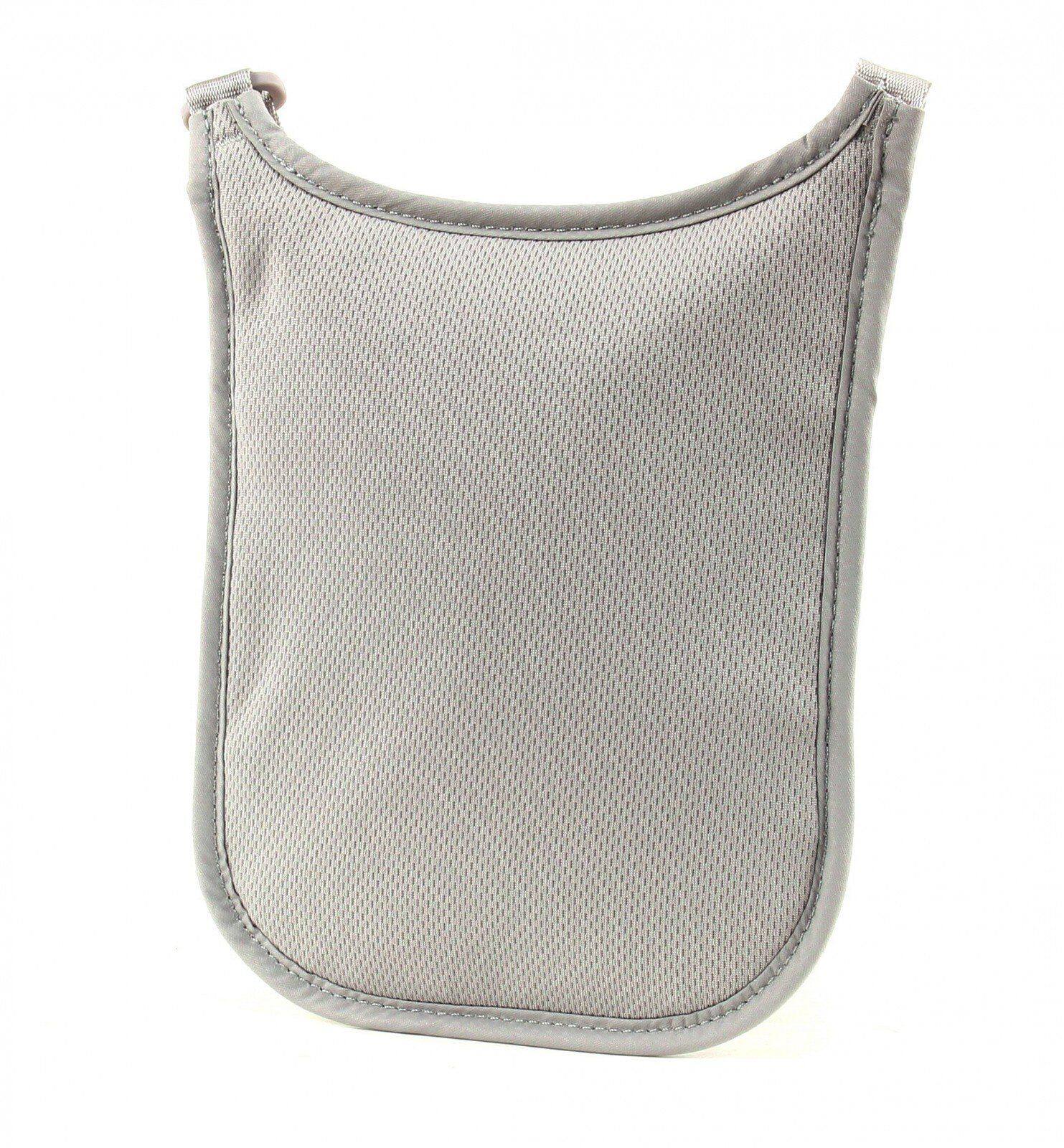 Back. Pacsafe - Pacsafe Coversafe V75 RFID Blocking Neck Pouch Neutral Grey - Neutral Grey.