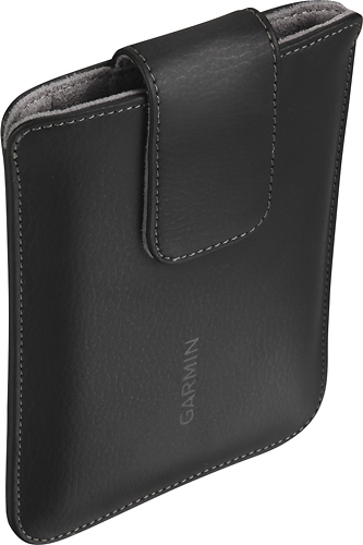Angle View: Carrying Case for Select 7" Garmin GPS - Black