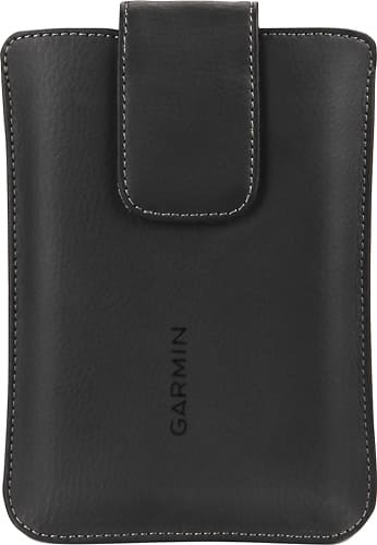 Front. Garmin - Carrying Case for 5" and 6" Garmin nüvi GPS - Black.