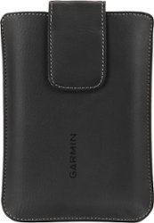 Carrying Case for 5" and 6" Garmin nüvi GPS - Black - Front_Zoom