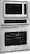 Left. Frigidaire - Gallery 30" Single Electric Convection Wall Oven with Built-In Microwave.