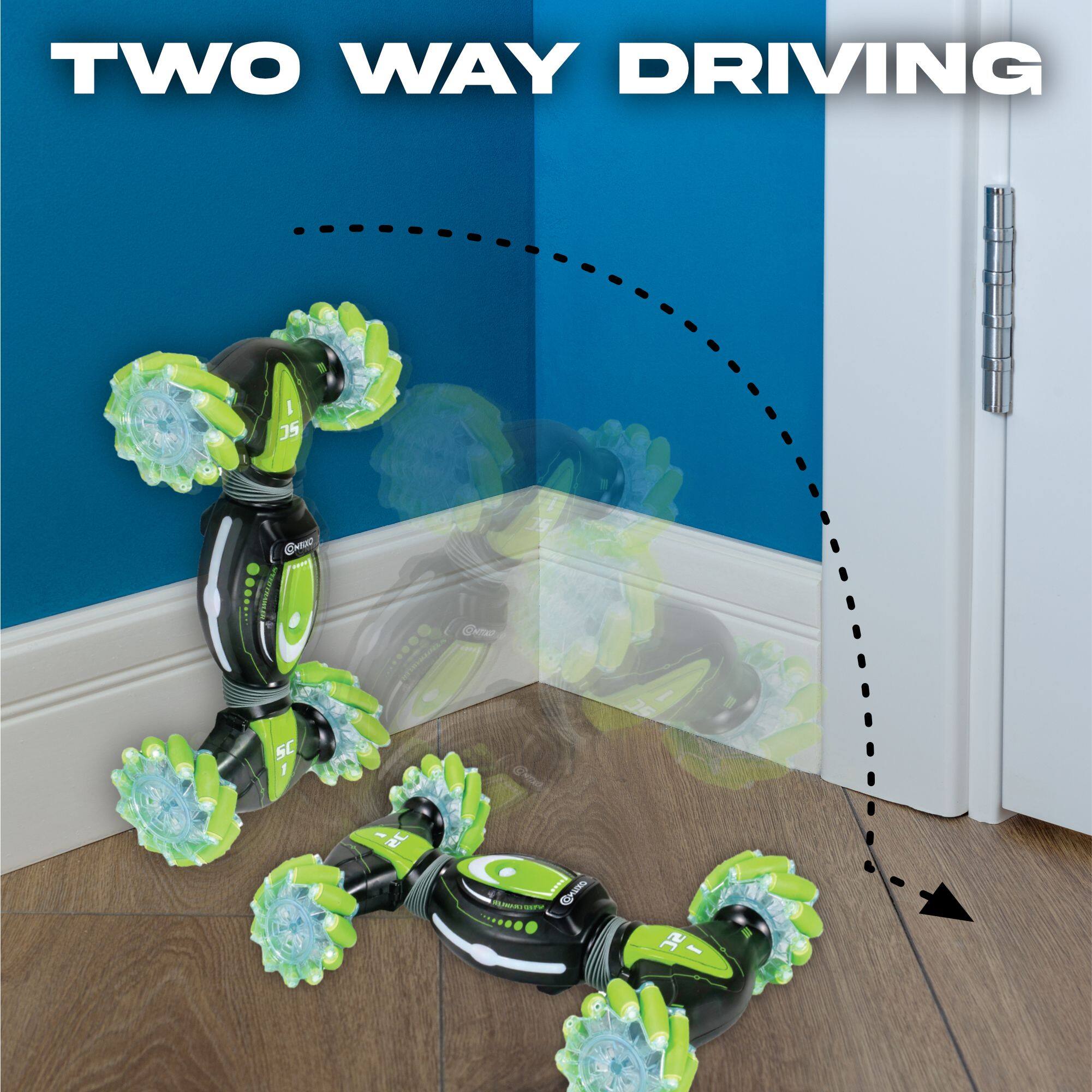 The text in the image is "TWO WAY DRIVING."