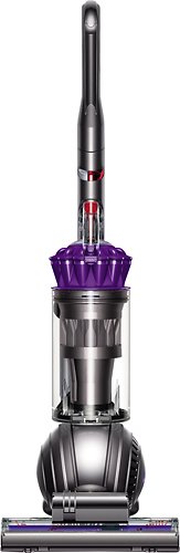 Dyson - Ball Animal Bagless Upright Vacuum - Iron/Purple - Larger Front