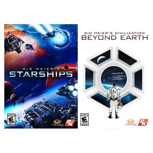 Front. Firaxis Games - Sid Meier's Starships and Civilization: Beyond Earth Bundle. - E10+ (Everyone 10+)