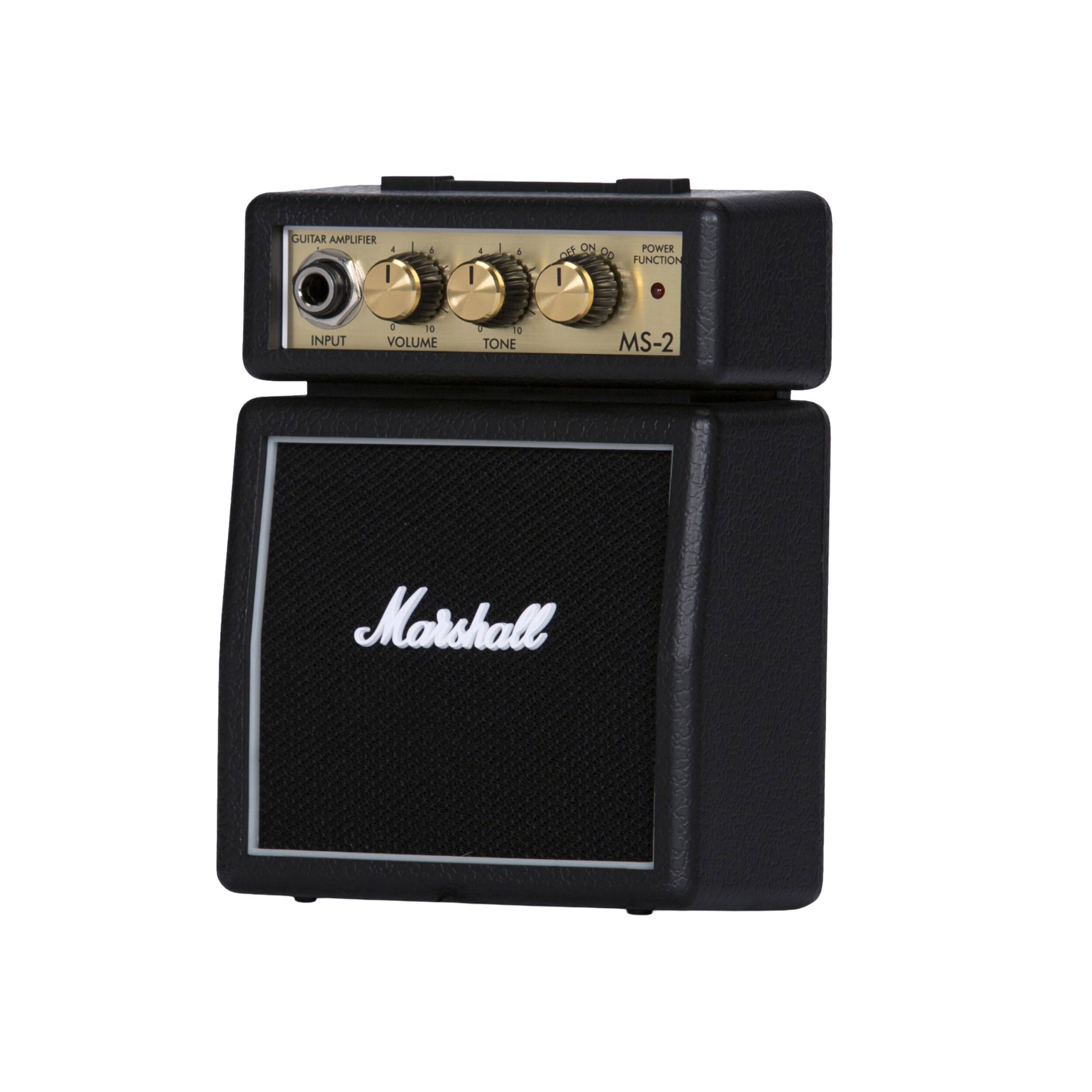 GUITAR AMPLIFIER  
INPUT  
VOLUME  
TONE  

POWER  
FUNCTION  

MS-2  

Marshall