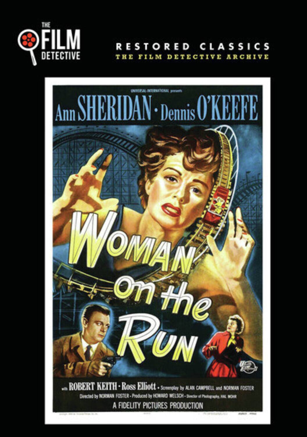 Front. Woman On The Run   - DVD.