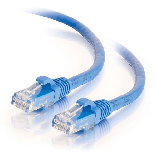 C2G - 757120220152 15-feet CAT6 Ethernet Network Patch Cable - Snagless - Unshielded (UTP) - RJ-45 Male to RJ-45 Male - Blue