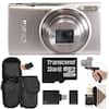 Canon PowerShot ELPH 360 HS A
12x Zoom
4.5-54.0mm
1:3. M
0mm
CANON
Transcend 32GB Micro SDHC
Vivitar