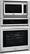 Angle. Frigidaire - Gallery 27" Single Electric Convection Wall Oven with Built-In Microwave.