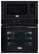 Front. Frigidaire - Gallery 27" Single Electric Convection Wall Oven with Built-In Microwave - Black.