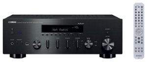 Yamaha - Slimline 5.1-Ch. A/V Home Theater Receiver - Black - Front_Zoom