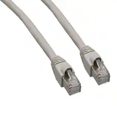 Front. Sanoxy - SANOXY Cables and Adapters; 25ft Cat5e 350 MHz Snagless Shielded Ethernet Network Patch Cable, Gray - Gray.