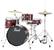 Front. Pearl Drums - Roadshow 4-Piece Drum Set - Wine Red.
