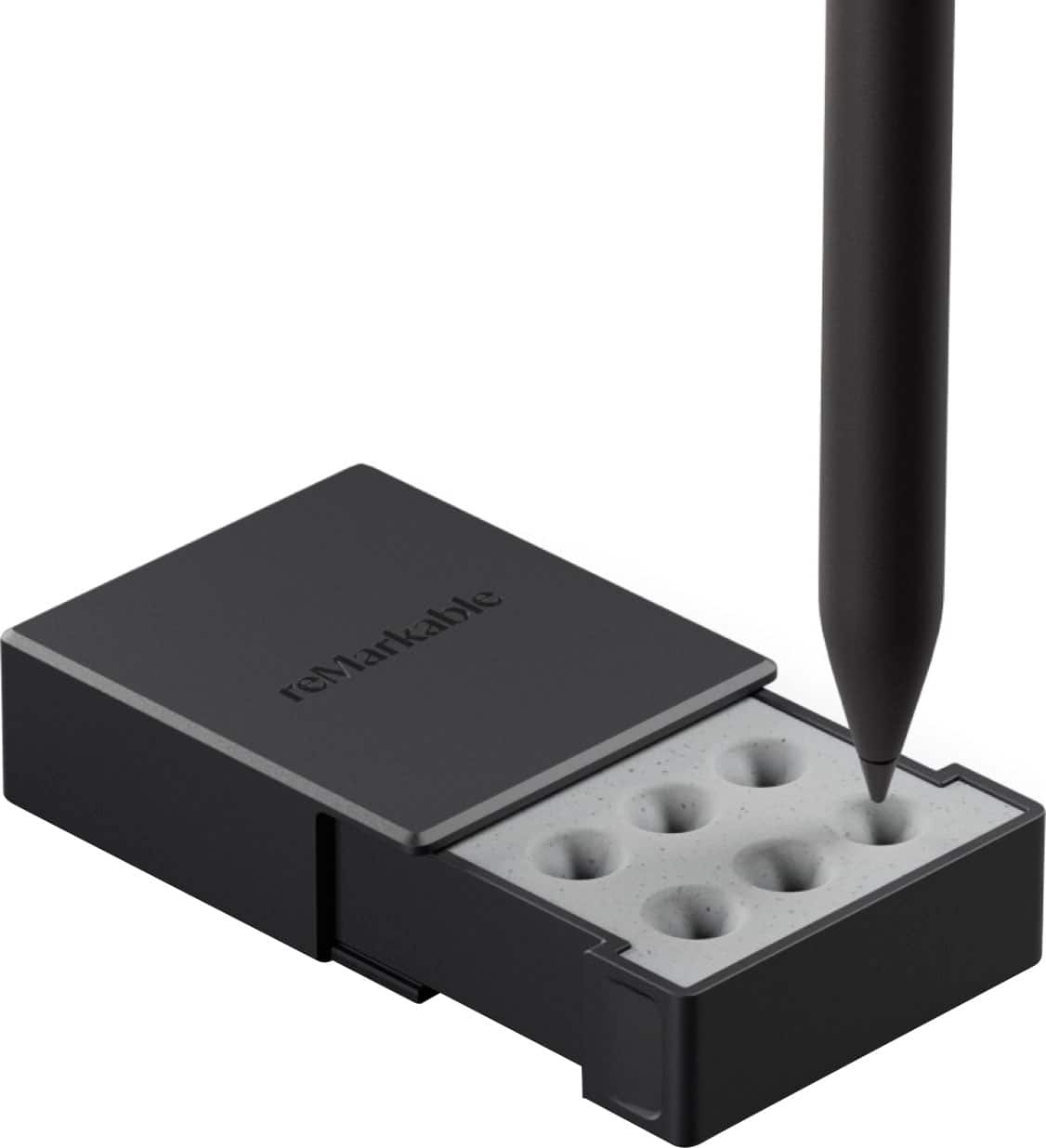 Alt View 12. reMarkable Paper Pro - reMarkable - Marker Tips refill (6pcs) for your reMarkable Paper Pro Marker and Marker Plus - Black.